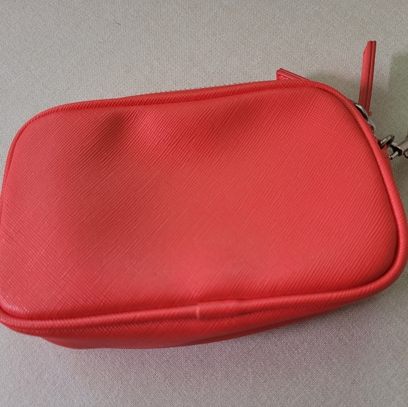 Express Rounded Wristlet, Coral - Picture 3 of 7